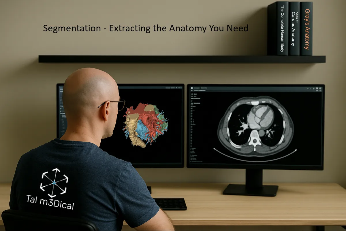 From CT/MRI segmentation to a 3D-printed model, figure 1